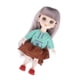 thumbnail image 5 of - muñeca de 6 pulgadas con disfraz de ropa colorida, de acción de juguete de colección de ojos 3D + maquilje para ños de Púrpura Yotijar Los niños fingen muñeca de juguete, 5 of 7
