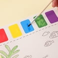 thumbnail image 3 of Injueey 8 unids/set de libros de colores de agua para niños, pintura educativa y entretenida, almohadilla de pintura de Color agua pinturas mi, 3 of 6