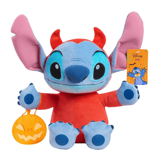 Disney Stitch Trick or Treat Halloween Large Plush Devil New with Tag