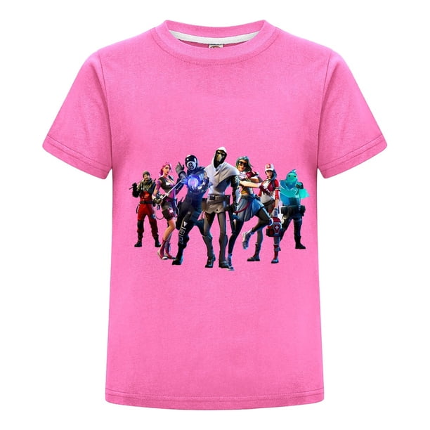 Playera NTONGSHANBB Infantil para Niño y Niña, Camiseta de Algodón, Ropa Casual Gamer