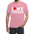 thumbnail image 2 of LUOGENLI T-shirts pour Homme pour Hommes T-Shirt de la Saint-Valentin à Lettres Imprimées Manches Courtes Col Rond T-Shirt Floral Tendance Mode Chandail de Base T-shirts pour Homme T-Shirt Graphique Saint-Patrick TTG, 2 of 3
