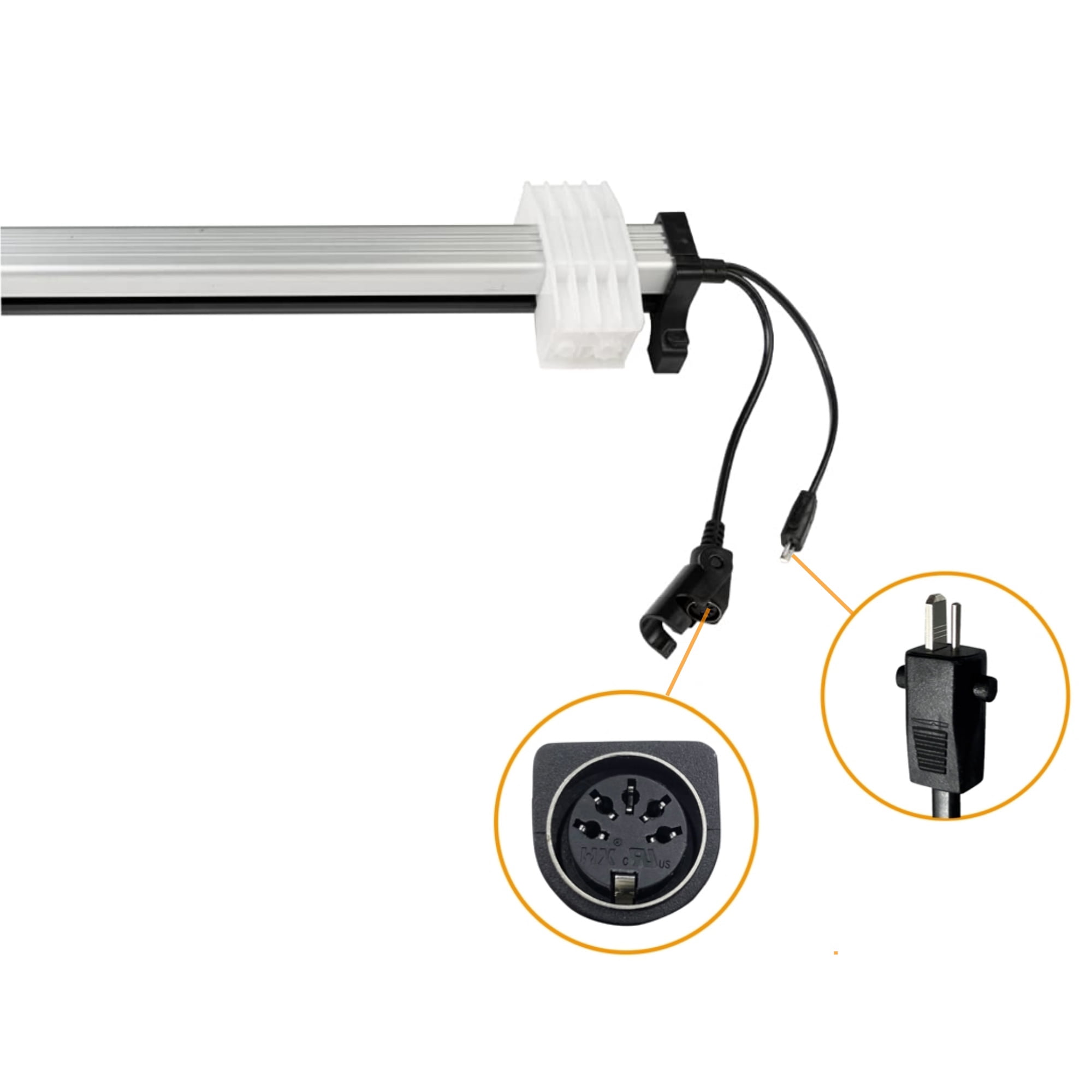 Kaidi Motor Actuator Model KDPT007-02 Replacement Kit for Power Recliner Sofa Lift Chairs