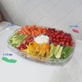 thumbnail image 2 of Chilled Serving Tray Iced Serve Trays For Party Appetizer Serving Tray Ice Tray Design For Party Dining Room Coffee Shop Hotel, 2 of 4