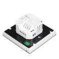 thumbnail image 2 of Termostato con control de voz WiFi, pantalla LCD, controlador de temperatura del calentador, interfaz de calefacción eléctrica, color blanco Inevent HA002480-04B, 2 of 6