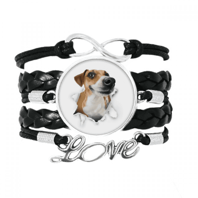 Animal Paper Breaking Shock Pride Bracelet Love Accessory Twisted Leather Knitting Rope Wristband