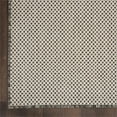thumbnail image 6 of Pemberly Row 10' Runner Ivory Charcoal Fabric Modern Area Rug (10' Runner), 6 of 7