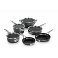 thumbnail image 4 of Calphalon Premier Space Saving Hard Anodized Nonstick 10-Piece Cookware Set, 4 of 10