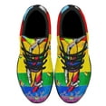 thumbnail image 2 of Love Is Love LGBT Pride Shoes Sneakers Black Size 7.5, 2 of 7