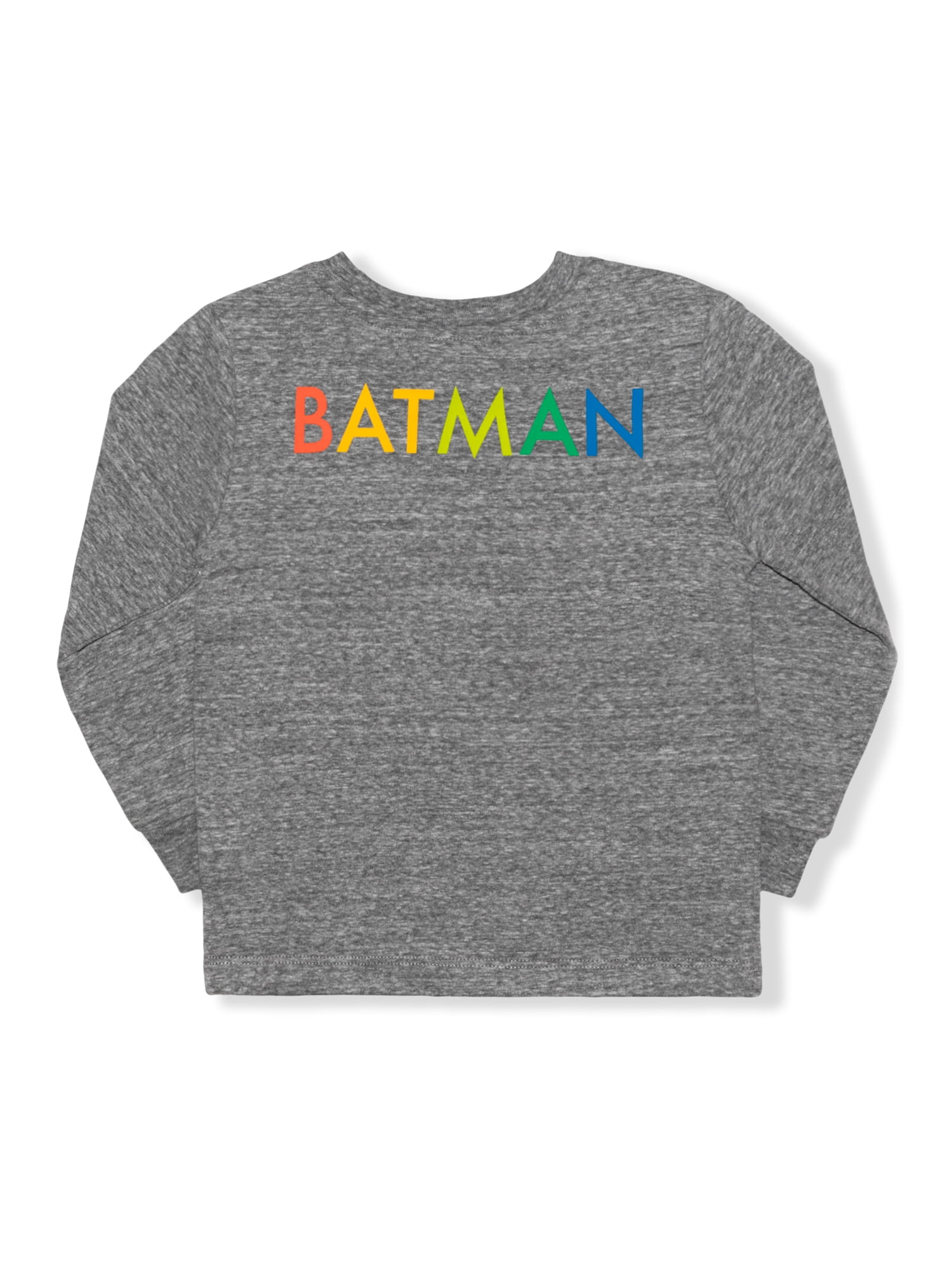 Batman Toddler Boys Long Sleeve Tee