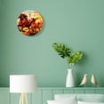 thumbnail image 4 of 14 Inch Wall Clock Battery Operated Silent Clock Decorative for Office, Kitchen, Outdoor, Living Room，Mare Teaching Her Cute New Foal Beautiful, 4 of 4