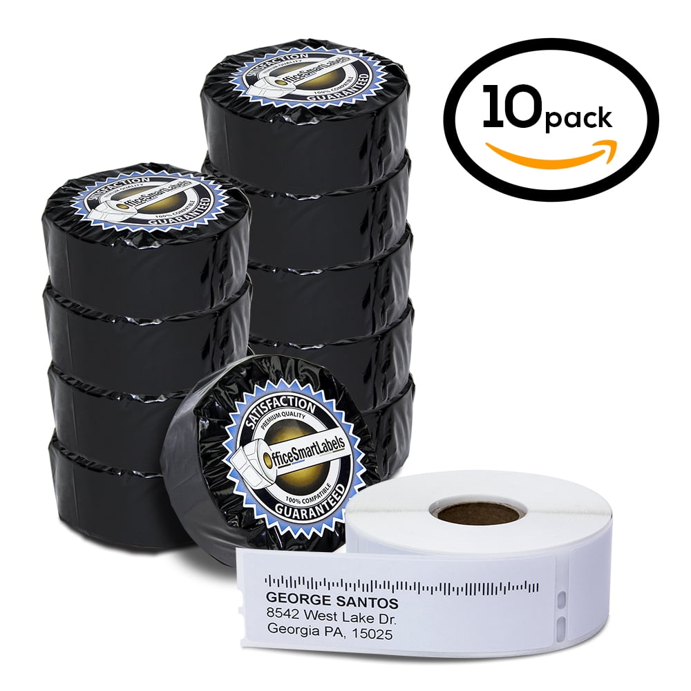 30252 Compatible Dymo Labels Address Labels for Dymo® Printers 25 Rolls 