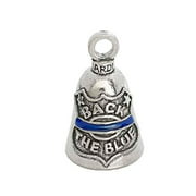 Guardian Bell Back The Blue Motorcycle - Harley Accessory HD Gremlin New Riding Bell Key Ring, Silver