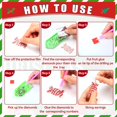 thumbnail image 3 of Art Craft Kit Remuuly 12 pares de pendientes navideños con diamantes de 5 x 5 cm, 3 of 6