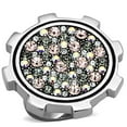 thumbnail image 1 of Alamode TK1113-10 Bague en Acier Inoxydable Poli pour Femmes avec Cristal de Qualité Supérieure Multicolore - Taille 10, 1 of 1