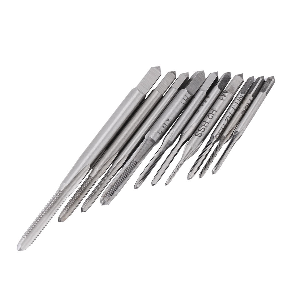 OTVIAP 10pcs Mini M1 to M3.5 Machine Hand Tap Thread Wire Tapping