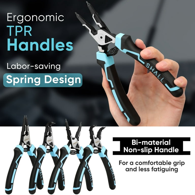 5 Straight Internal Snap Ring Pliers