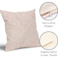 thumbnail image 3 of Coral Fern Leaves Pillow Covers 16X16 Inch Plant Leaf Floral Pine Decorative Pillow Cases Vintage Botanical Spring Summer Throw Pillows Set of 2 Farmhouse Home Decor for Sofa Porch Couch Outdoor, 3 of 6