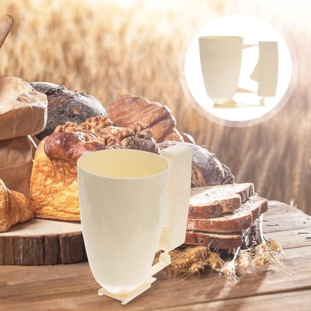 HEALEEP 1Set Cup Shape Batter Dispenser Baking Tool Plastic for Muffin Batter Scoop Home Kitchen Accessories