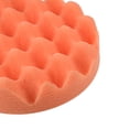thumbnail image 5 of Uxcell 5" Foam Drill Polishing Pad, Buffing Sponge Buffer Pads Wave Disc, Hook and Loop Backing 5Pack, 5 of 6