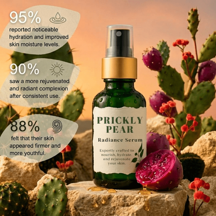 Nature Skin Shop Prickly Pear Radiance Serum, 1 Ounce