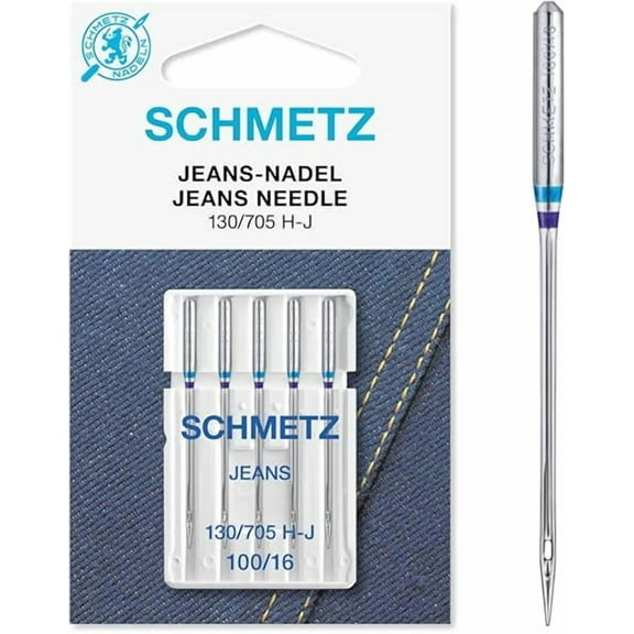 Teamwork 25 Schmetz Jean & Denim Machine Needles- Size 100/16