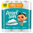thumbnail image 1 of Papel higiénico Angel Soft 48 mega rollos = 192 rollos normales, 1 of 8