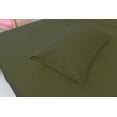 thumbnail image 4 of 6 Piece Rayon Made From Bamboo Sheet Set by OKAO -Silky Soft- Wrinkle Free - Deep Pockets- Softer and Stronger Than Cotton - 1 Fitted Sheet, 1 Flat, 4 Pillowcases Queen, Sage Green, 4 of 5