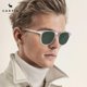 thumbnail image 3 of Gafas de sol CARFIA Retro Cool Acetate con lente verde polarizada, 3 of 8