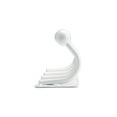 thumbnail image 2 of Richelieu T7054930 12-5/8" Wide 4 Hook Metal Coat Rack - White, 2 of 4