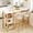 Gold, variant on LinkRomat Bar Table and Chairs Set for 2, Marble Kitchen Island Table with 2 PU Bar Stools, Tall Kitchen Table and Chairs with Storage for Small Spaces, Home & Apartment, Brown