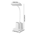 thumbnail image 3 of LED Desk Lamp 3 Pen Holders 3 Lighting Modes Dimmable Reading Light Desk Light, LED Small Desk Lamp Flexible Gooseneck Touch Table Lamp for Bedside Office Home, 3 of 8