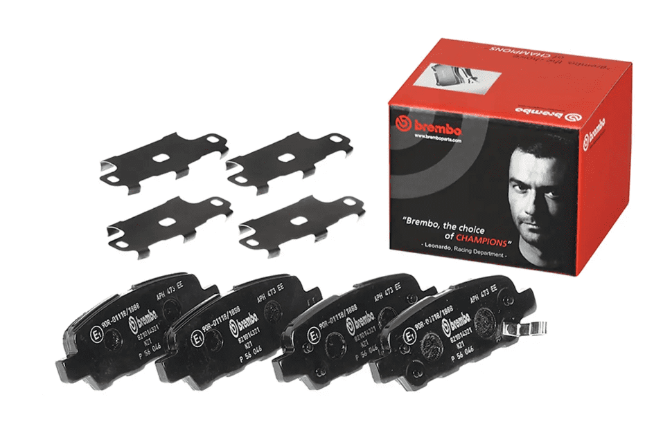 Brembo P56046; Brake Pad; PRIMELINE; FMSI Number D1288-8405/ D1393-8501/ D1626-8842/ D905-7784; Low-Metallic; Set Of 4