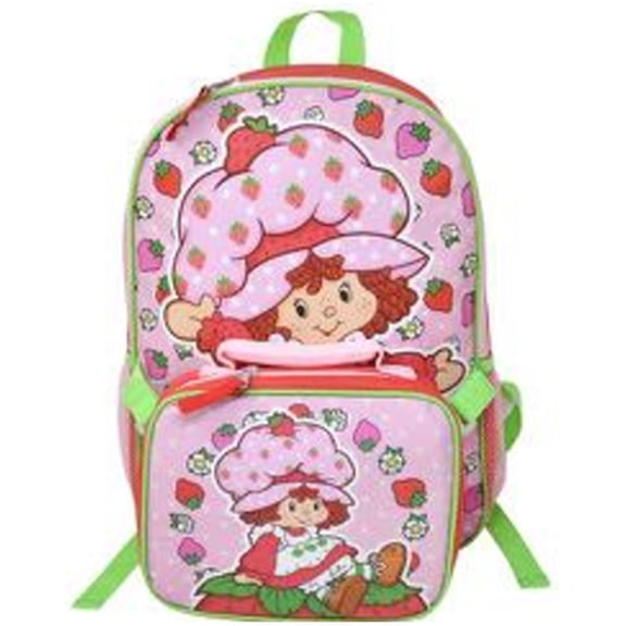 Strawberry Shortcake 16" Backpack with Lunch Bag