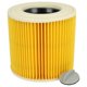 thumbnail image 1 of Faltenfilter Ersatz fr Krcher 6.414-789.0, 6.414-789 fr Staubsauger - Patronenfilter, braun, 1 of 4