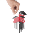 thumbnail image 2 of J S Products (steelman) 13-Piece Long Arm Hex Key Wrench Set, Inch (SAE), 2 of 3