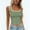 Green, variant on Women's Ribbed Tank Tops，Workout Tank Tops Athletic Tank Tops Summer Tank Tops Cotton Ribbed Fitted Tank Top Basic Slim Fit Workout Shirts Summer Slim Basic Tee Shirts Cute Tank Tops