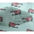 thumbnail image 4 of oneOone Viscose Chiffon Fabric Branch & Bird Block Printed Craft Fabric BTY 42 Inch Wide, 4 of 4
