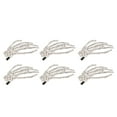 thumbnail image 3 of Pinzas para el cabello de hueso, pinzas para el cabello con mano de esqueleto, pinzas para el cabello con diamantes de imitación, pinzas para el cabello con mano de esqueleto, probadas profesionalmente, 3 of 8