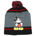 thumbnail image 2 of Disney Boys Mickey Mouse Hat and Glove Set (Charcoal), 2 of 3