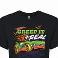thumbnail image 3 of Hot Wheels - Halloween - Creep It Real - Juniors Cropped Cotton Blend T-Shirt, 3 of 5