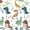 White, variant on Erosebridal 3D Cartoon Dino Twin Quilt Set,Cute Mountain Animal Twin Coverlet Set For Boys,2pcs