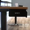 thumbnail image 6 of VIVO Black Space Saving 16" Pull Out Under Desk Storage Drawer without Shell, 6 of 9