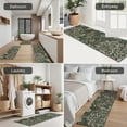 thumbnail image 5 of Green Pioneer Flower Pattern Kitchen Rugs Sets Of 3,Kitchen Runner Rugs Non Skid Washable,Decorative Kitchen Floor Mats for Kitchen,Sink,Laundry,17"x30"+ 17"x47" + 17"x59", 5 of 6