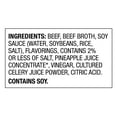 thumbnail image 5 of Great Value Zero Sugar Original Beef Jerky, 5 oz, 5 of 8