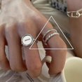 thumbnail image 4 of S925 Sterling Silver Retro Niche Design Ring For Women Does Not Fade, 4 of 4