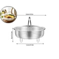 thumbnail image 1 of Stainless Steel Steamer with Carrying Handle Three Legged Stand, Multifunctional Home Steamer, Essential for Healthy Cooking, 1 of 5