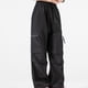 thumbnail image 5 of Amzcrzy Pantalones cargo para mujer: color liso, pierna ancha, múltiples bolsillos, transpirables, holgados y cómodos, resistentes al agua, con cremallera, tallas M-2XL. Negro, 5 of 5