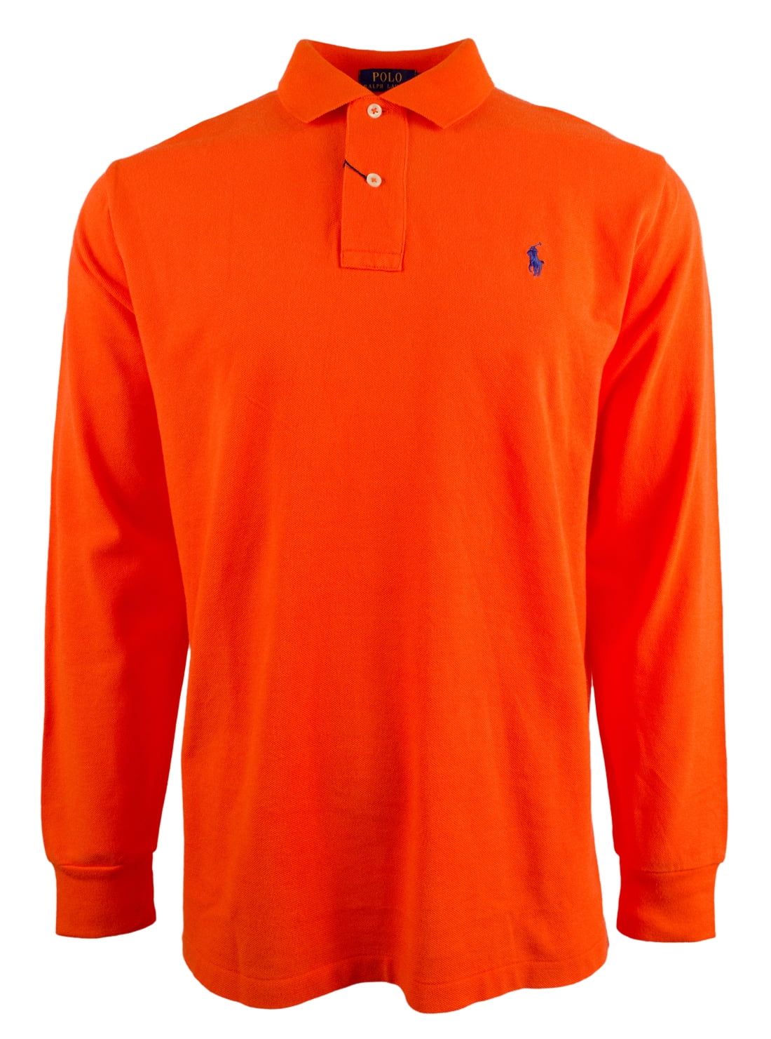 ralph lauren long sleeve mesh polo