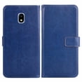 thumbnail image 4 of Mobile Phone Cover for Samsung J7-Pro, Cover Premium Pu Leather Tpu Flip Cover Magnetic Closure Card Compartment Stand Function Wallet with Lanyard Protective Cover, 4 of 7