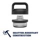 thumbnail image 5 of Botella YETI Rambler 1.9L de acero inoxidable con aislamiento al vacío, 5 of 7